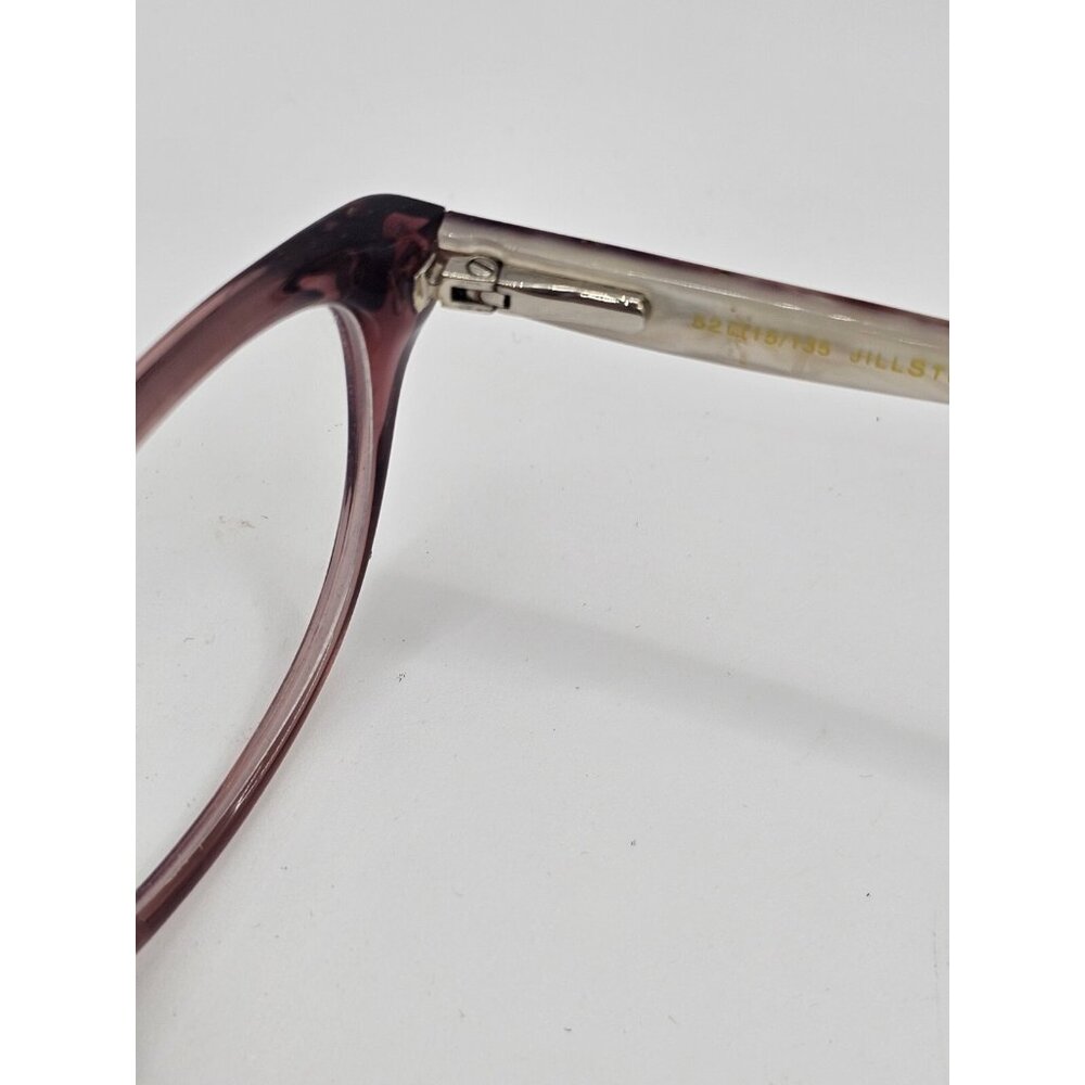 JILL STUART women's JS315-3 Eyeglasses Petite 52-15-135 Pink Crystal FRAMES ONLY - Picture 12 of 13